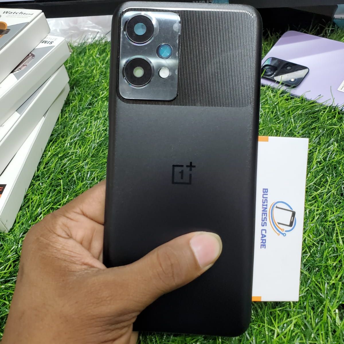 Picture of Original For OnePlus Nord CE 2 Lite 5G Battery Cover Door Back Housing Rear Case For OnePlus Nord CE 2 Lite 5G Battery Door Replacement Parts+Camera Lens
