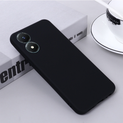 Picture of Vivo Y02 Back Cover Full Camera Protactor Liquit Silicone Cases - Camera - Phone Back Cover