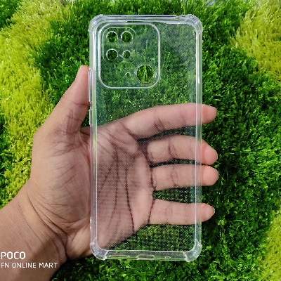 Picture of Xiaomi Redmi 10C Clear Cover Soft Thin Anti-Scratches Crystal Case(Transparent)