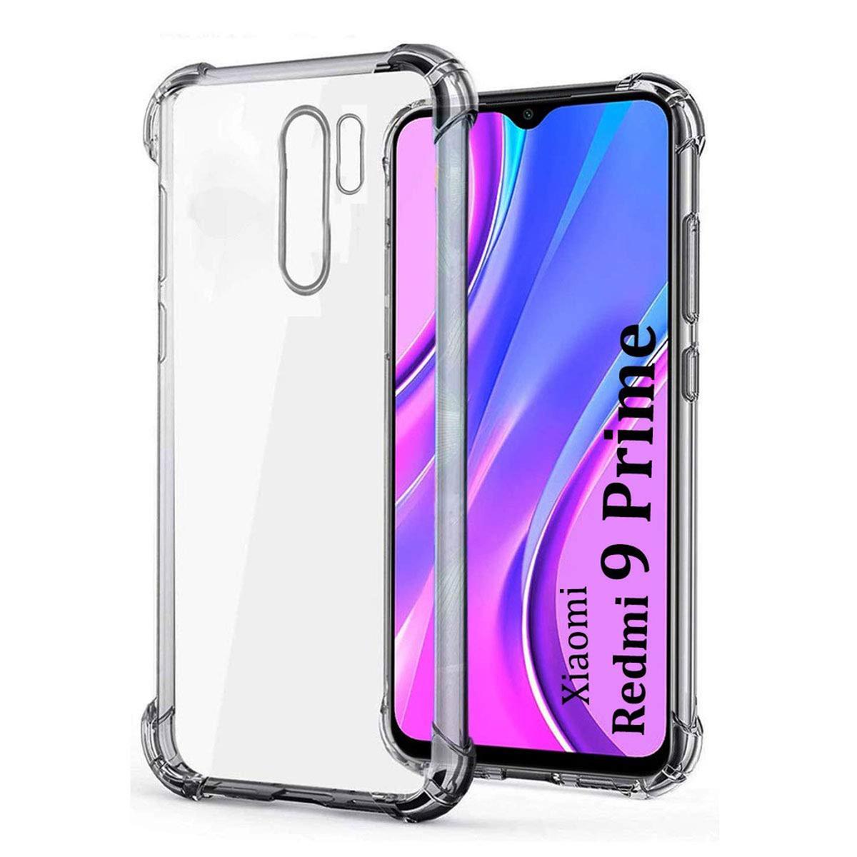 Picture of For Xiaomi Redmi 9 Prime / Poco M2 / Redmi 9 Premium Silicone Case Crystal Clear Soft TPU Ultra-Thin Transparent Flexible Protective Mobile Phone Back Cover