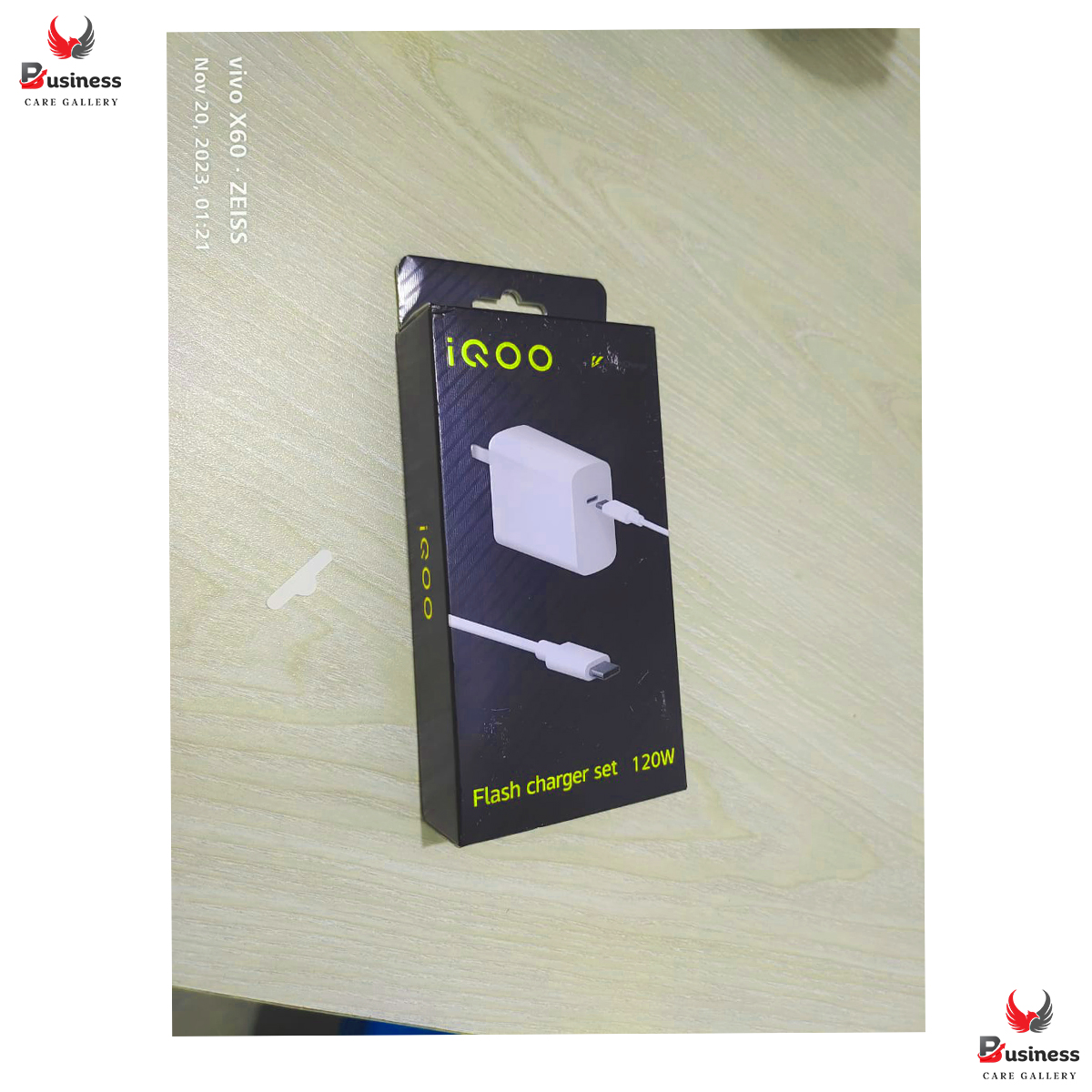 Picture of vivo iQOO Z7 Pro / Vivo T2 Pro 5g / Vivo S17e Flash Charger Power Adapter,IQOO Charger V12066LOAO FlashCharger Cesan Type C Untuk vivo iQOO Z7 Pro / Vivo T2 Pro 5g / Vivo S17e