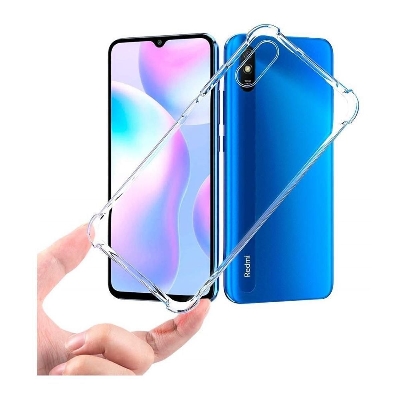 Picture of For Xiaomi Redmi 9A / Xiaomi Redmi 9i Shockproof Cushion Back Clear Sof Silicon Cover Casing