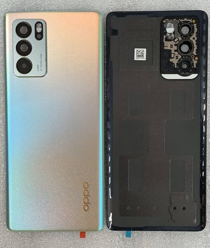 Picture of Replacement Complete Housing Body Compatible with Oppo Reno 6 5G Back Panel and LCD Frame with Volume Buttons