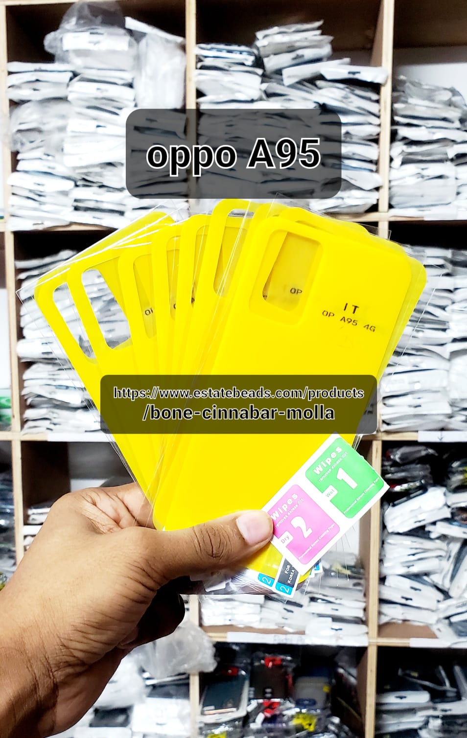 Picture of Back Poly Sticker For Oppo A95 Ultra Thin Transparent