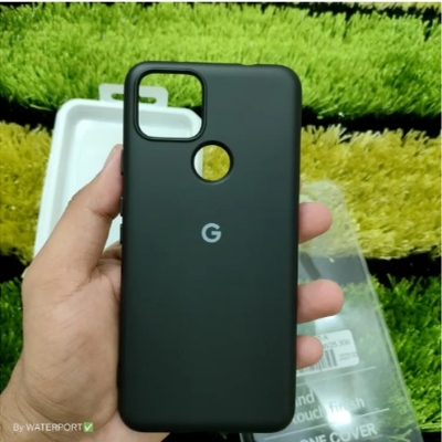 Picture of For Google Pixel 5A 5g Silicone Case with MagSafe Liquid Silicon Premium Mobile Phone Back Cover Pixel 5a 5G