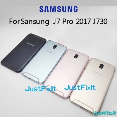 Picture of For Samsung Galaxy J7 Pro Phone Battery Back Cover Backshell Glass Battery Rear Case Phone Battery Back Cover Backshell Glass Battery Rear Case
