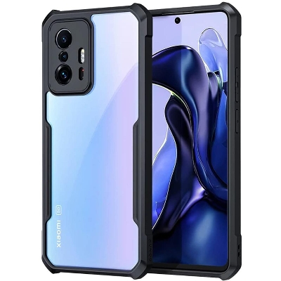 Picture of For Xiaomi Mi 11T 5G / Xiaomi Mi 11T Pro 5G Cushion Back Clear Hard Cover Casing