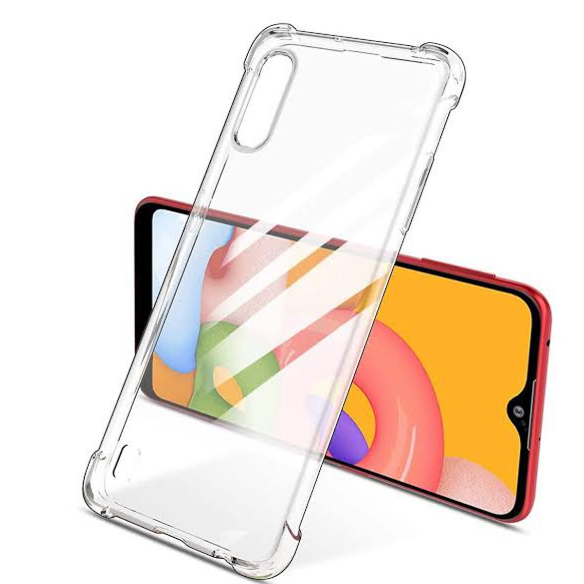 Picture of For Samsung Galaxy A02 anti shock side bumper corner clear camera cutting cover