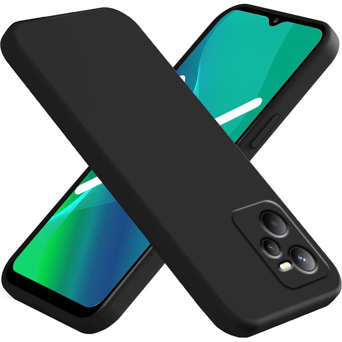 Picture of For Realme C35 Liquid Silicone Soft Gel Rubber Shockproof Cover For Realme C35 Phone Case