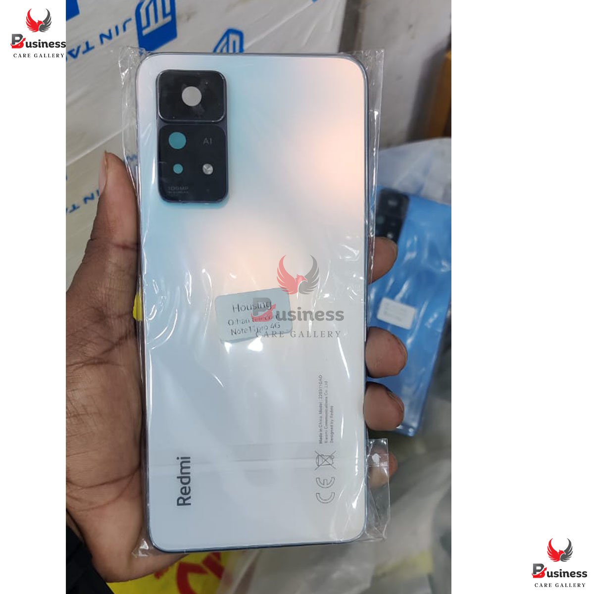 Picture of Original Replacement Backshell Panel + midel frame for Xiaomi Redmi Note 11 Pro 4g Battery Back Door Back panel
