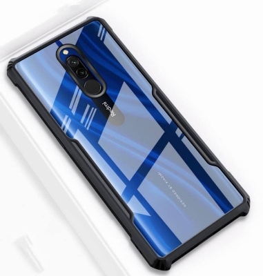 Picture of For Xiaomi Redmi 8 / Xiaomi Redmi 8A Transparent Back Shockproof Corners Anti-Scratch Slim Mobile Cover