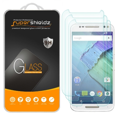 Picture of For Motorola Moto X Style....3mm screen protector 9H Hard 2.5D Arc Edge Round Border Screen Protector with Clean Tools