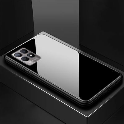Picture of for Realme Narzo 50 Back Cover Full Protection Tempered Glass Cases for Realme Narzo 50 Glass Cover - Camera