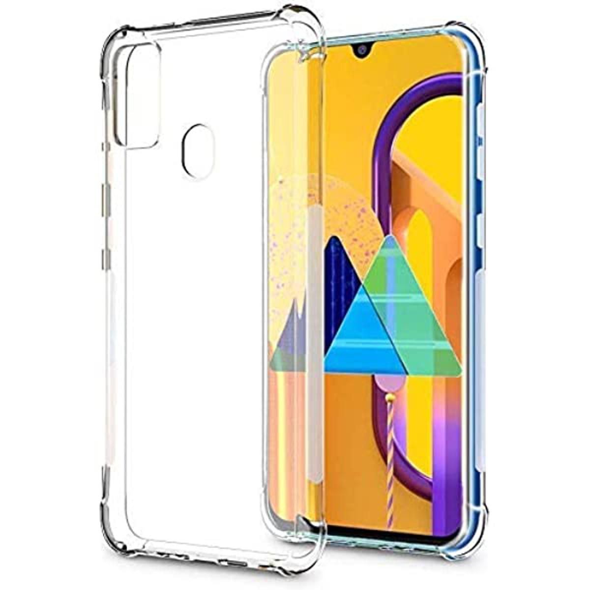 Picture of For Samsung Galaxy M21 Transparent Silica Gel Matte Shockproof Slim Thin Cover Phone Casing - Camera