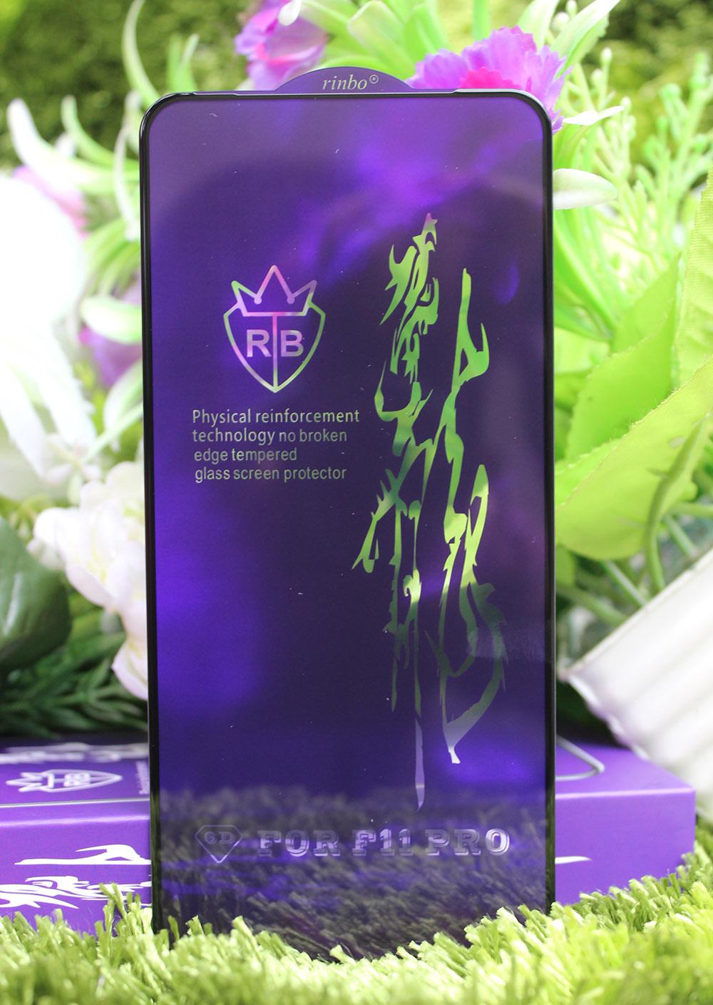 Picture of Rinbo 6D Tempered Glass Screen Protector for Oppo F11 Pro