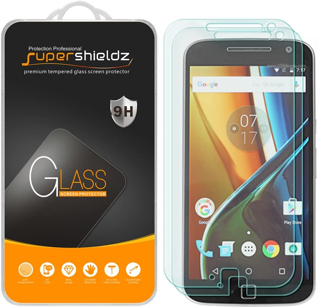 Picture of For For Motorola Moto G4 Plus 3....3mm screen protector 9H Hard 2.5D Arc Edge Round Border Screen Protector with Clean Tools