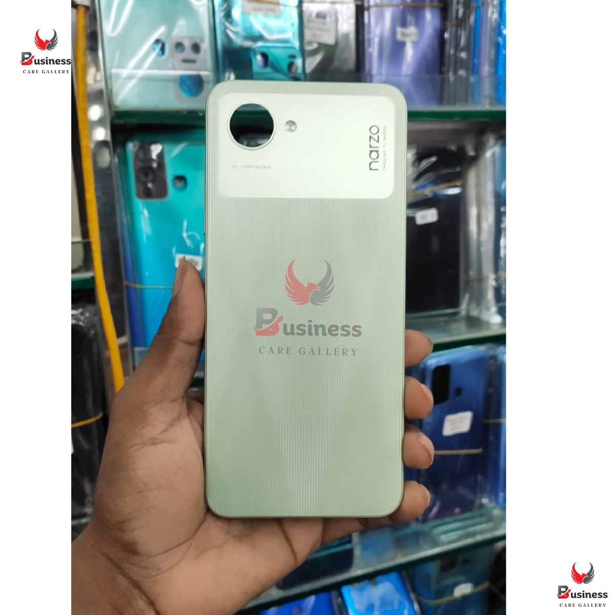 Picture of Original For Realme Narzo 50i Prime Phone Battery Back Cover Backshell Glass Battery Rear Case Phone Battery Back Cover Backshell Glass Battery Rear Case - Phone Back Cover - মোবাইল ফোন - Phone