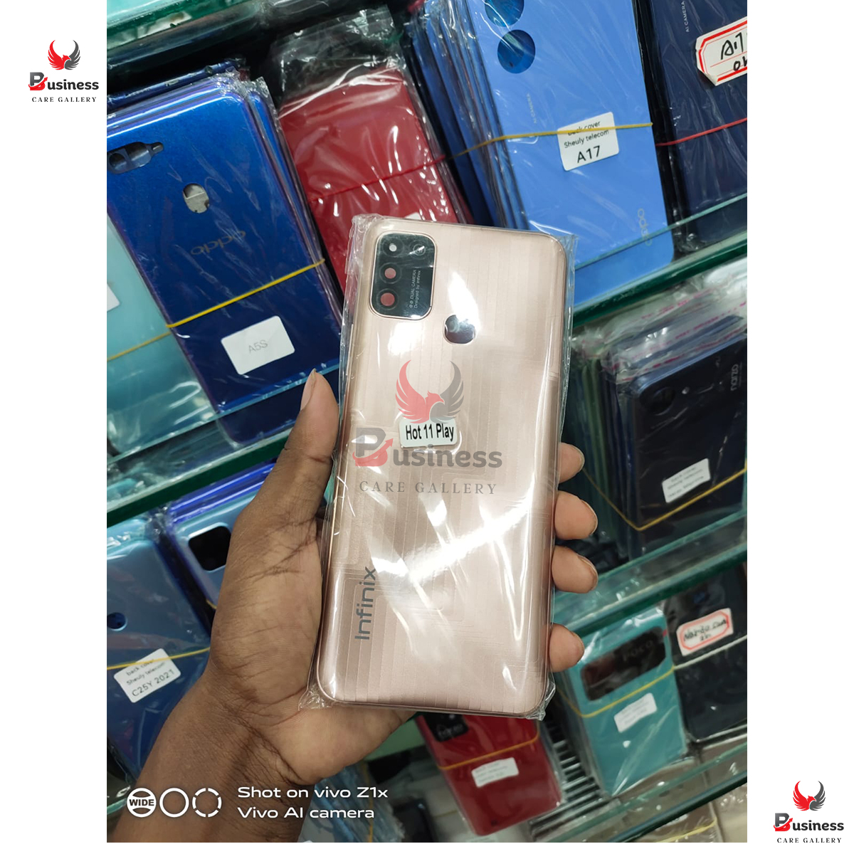 Picture of Original For Infinix Hot 11 Play Phone Battery Back Cover Backshell  Battery Rear Case Phone Battery Back Cover Backshell  Battery Rear Case - Phone Back Cover - মোবাইল ফোন - Phone