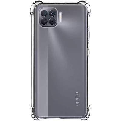 Picture of For Oppo F17 / oppo A73 2020 Soft TPU Clear Transparent Shockproof Airbag Back Cover Case