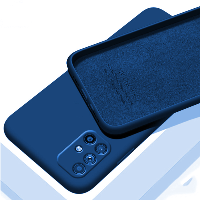 Picture of For Samsung Galaxy A51 4G / 5G Heavy Strong Liquid Silicone Soft Gel Shockproof Cover Case