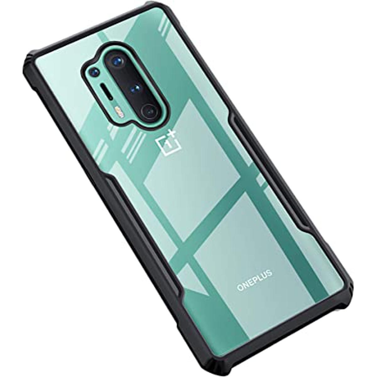 Picture of For OnePlus 8 Pro ( 1+8 Pro )  Cushion Back Clear Transparent Hard Cover Casing