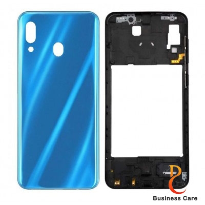 Picture of Original Samsung galaxy a30 এর জন্য সম্পূর্ণ বডি হাউজিং-কালো-সাদা-নীল-লাল