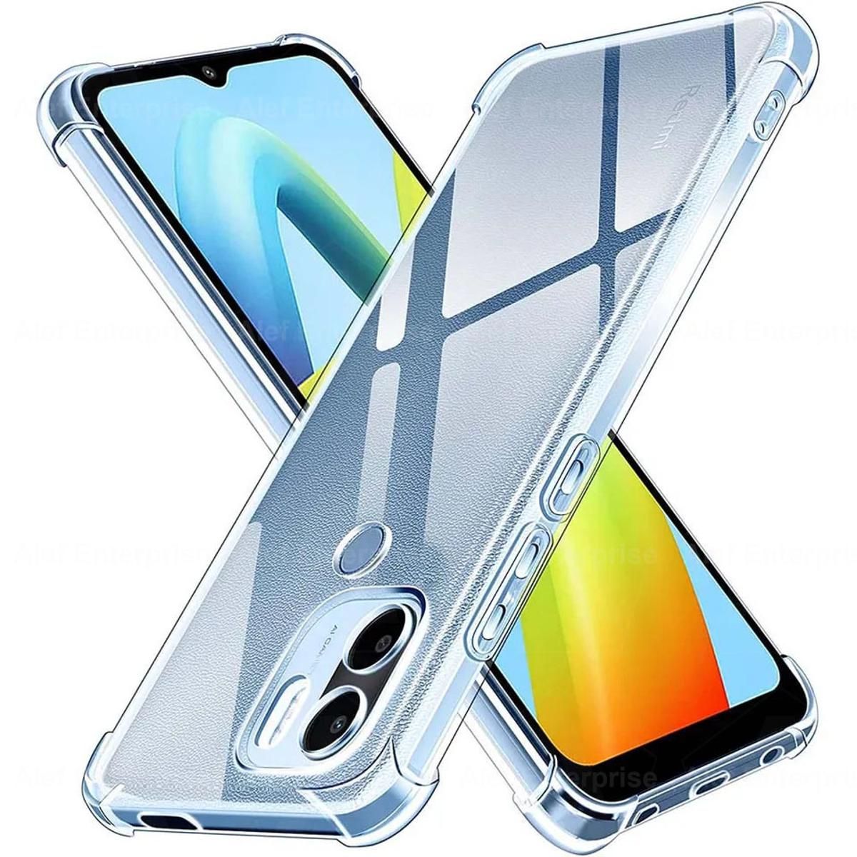 Picture of For Xiaomi Redmi A1 PLUS + Soft TPU Clear Transparent Shockproof Airbag Back Cover Case
