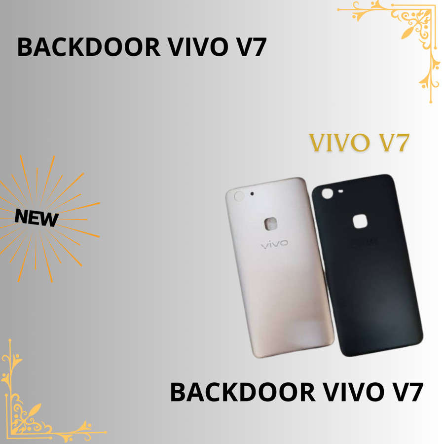 Picture of BACKDOOR VIVO V7 BACK COVER KESING CASING HOUSING TUTUP BELAKANG BATRAI VIVO V7 ORIGINAL