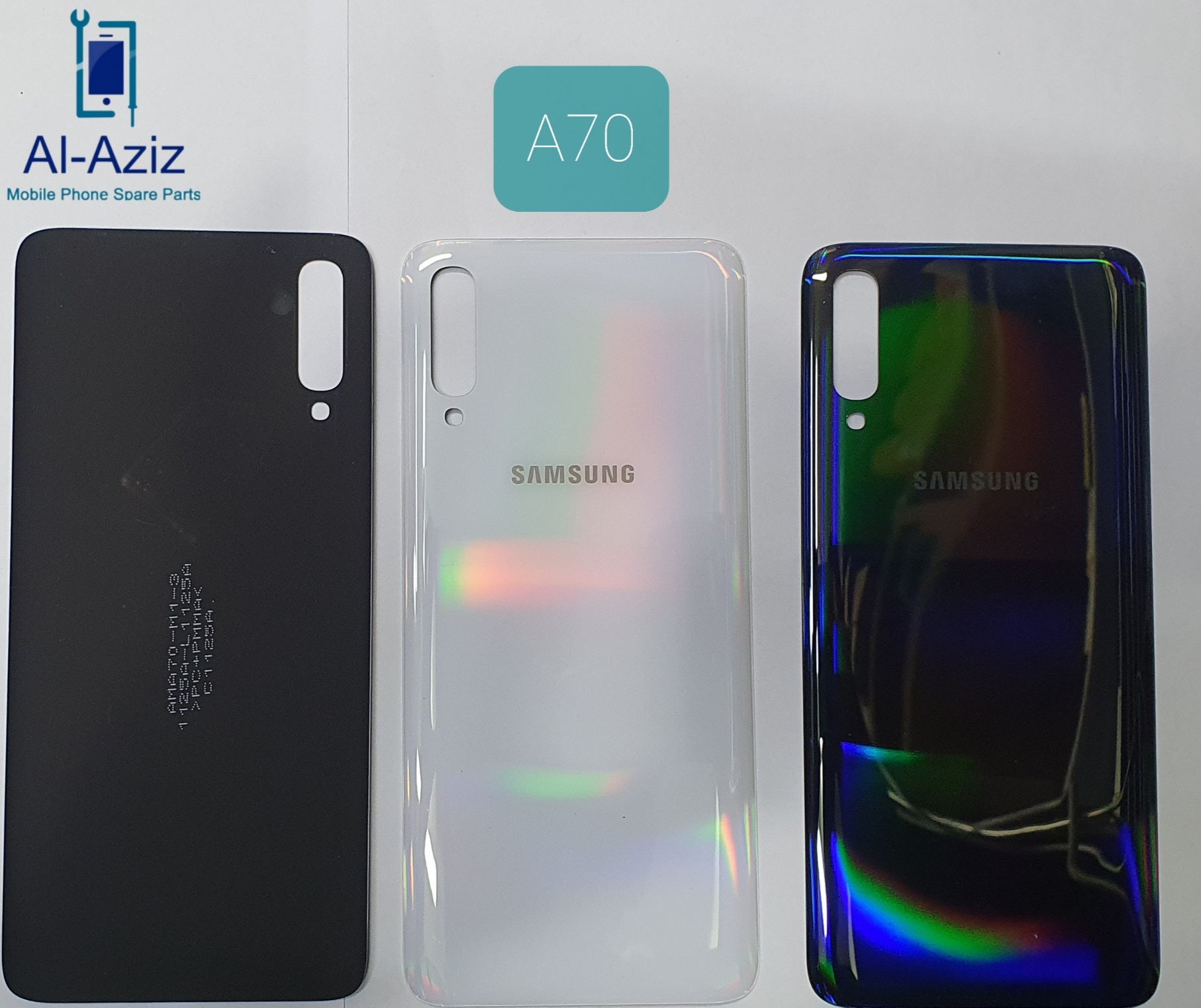 Picture of Galaxy A70 Origenal Back Glass Repair Replacement Rear Battery Door Housing Cover