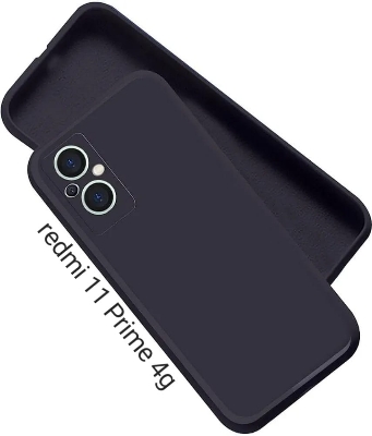Picture of For Xiaomi Redmi 11 Prime 4G Heavy Strong Liquid Silicone Soft Gel Rubber Shockproof Phone Case