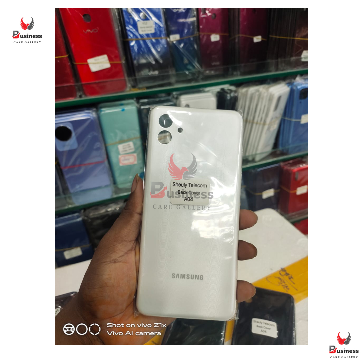 Picture of Original For Samsung Galaxy A04  Battery Cover Glass Rear Housing Door Replacement New