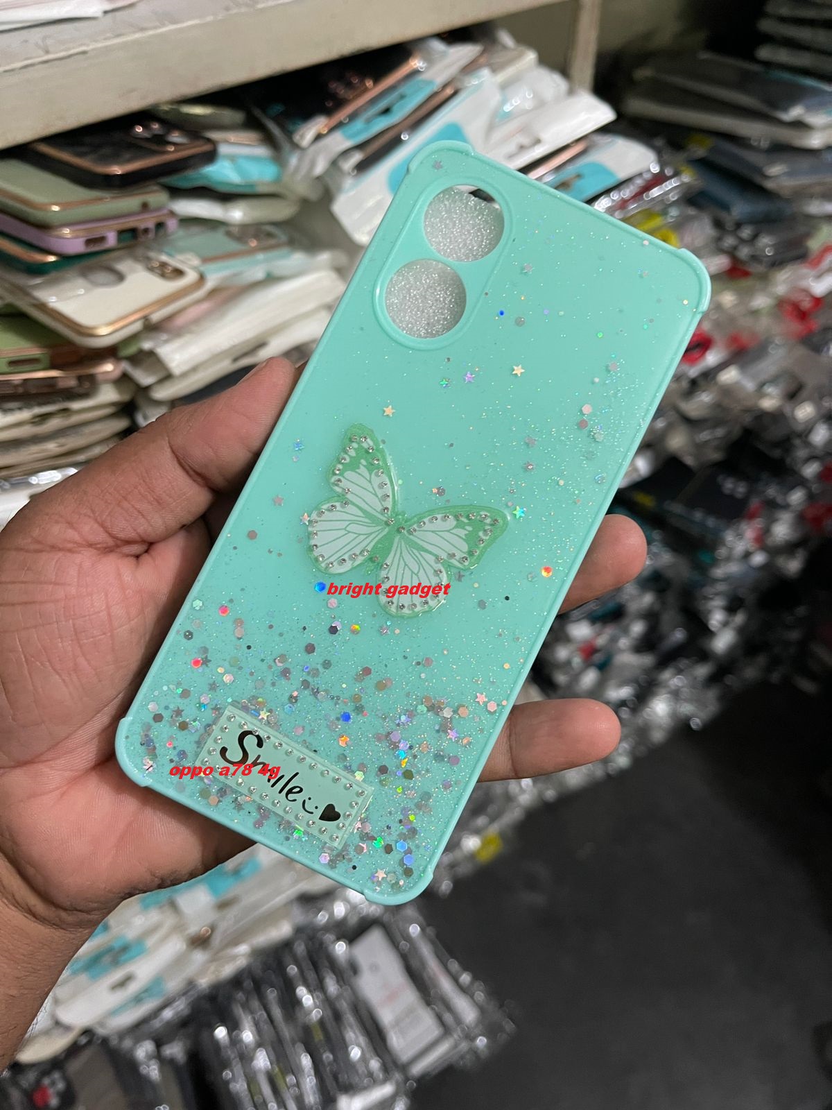Picture of For oppo A78 4g Girls Ladies Women Back Case Cover for Oppo A78 4g - color and Designe Not Specified