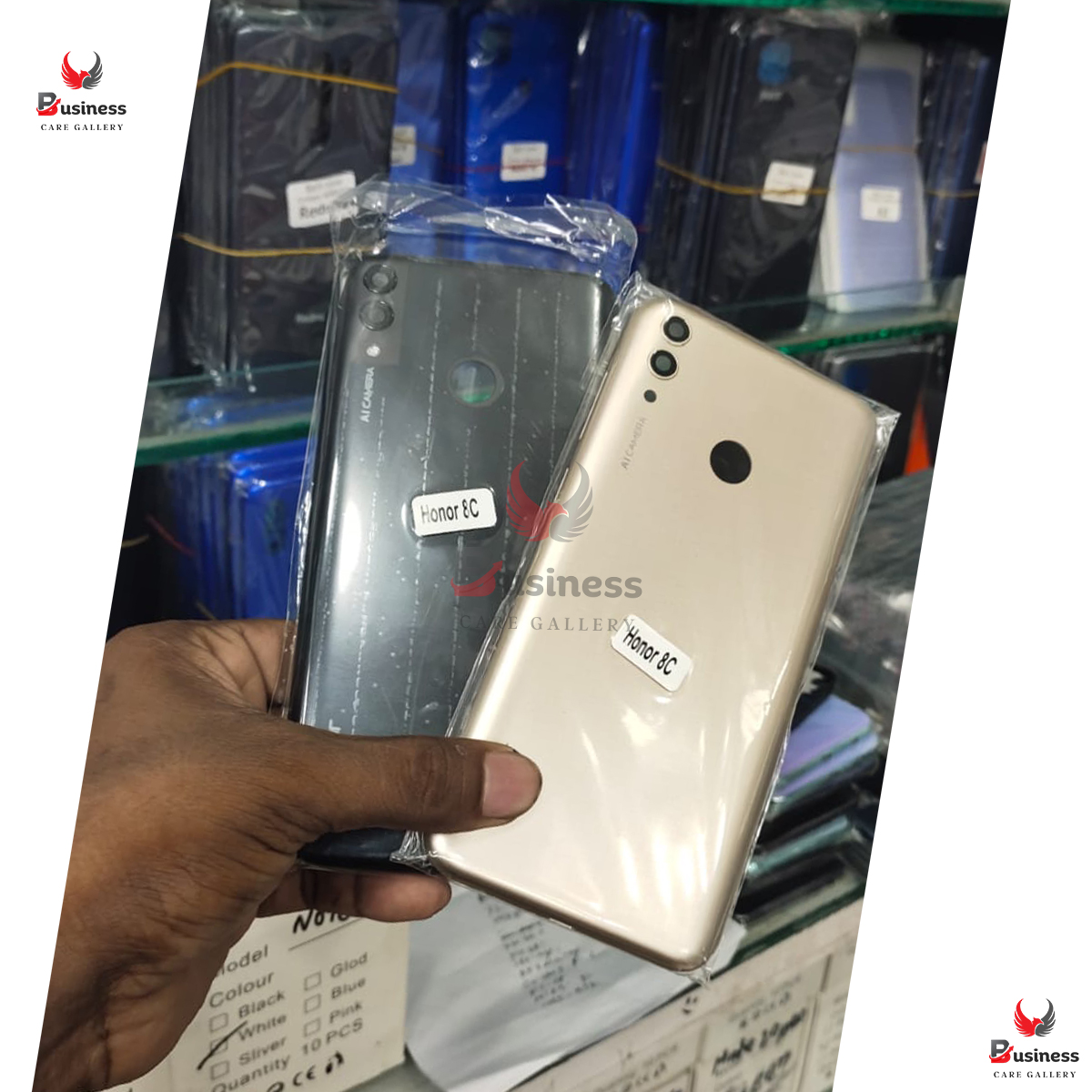 Picture of Original For Honor 8C Phone Battery Back Cover Backshell  Battery Rear Case Phone Battery Back Cover Backshell  Battery Rear Case - Phone Back Cover - মোবাইল ফোন - Phone