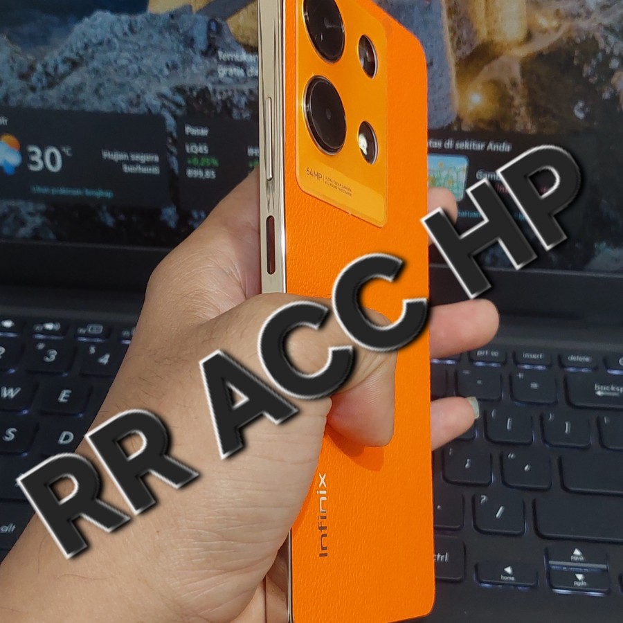 Picture of Original Back Casing Housing Kesing Infinix Note 30 Backdoor+Tulang Bezel
