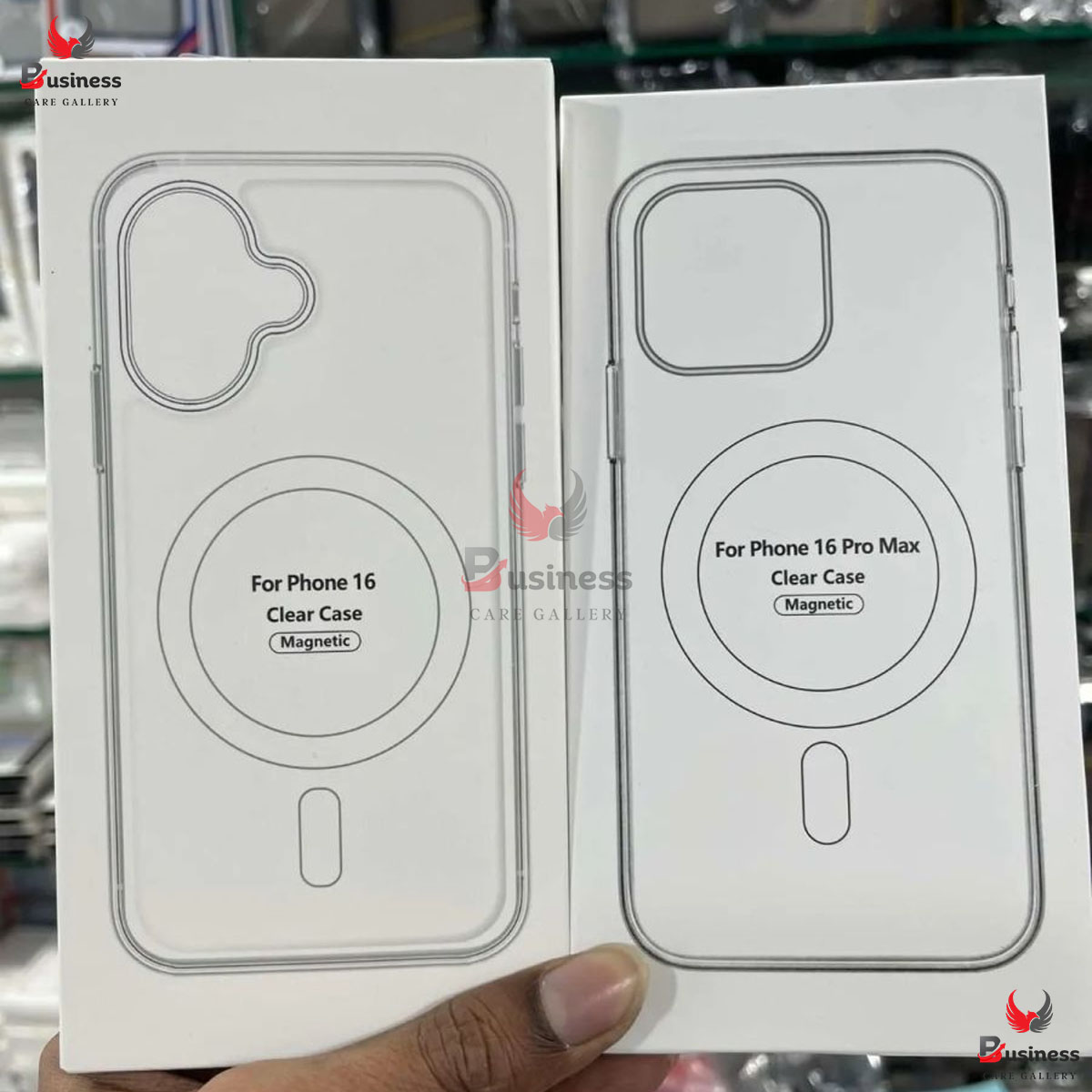 Picture of For Iphone 16 Series Magsafe Magnetic Wireless Charging Case Premium Quality Transparent Cover