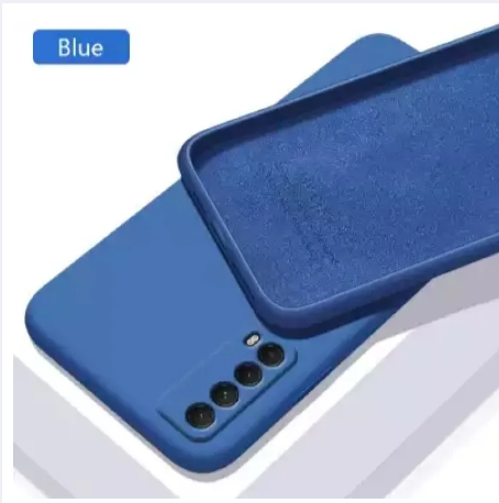 Picture of For Huawei Y7A / Huawei P Smart 2021 New Liquid Silicone Soft Gel Rubber Shockproof Cover