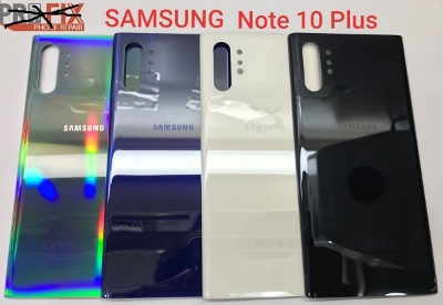 Picture of Original Samsung note 10 plus ব্যাক গ্লাস আসল বডি ব্যাক কভার ব্যাটারি ডোর রিপ্লেসমেন্ট