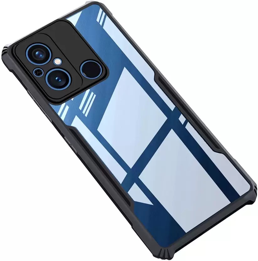 Picture of For Xiaomi Redmi 12C / Poco C55 / Redmi 11A NEW Shockproof TPU Bumper Hard Clear Acrylic Mobile Phone Case