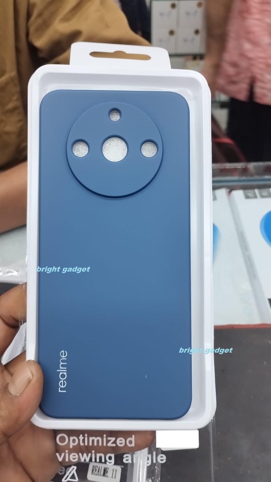 Picture of For Realme 11 5G Liquid Silicone Shockproof Back Cover For Realme11 5G Anti-Fall All-Round Protection Case