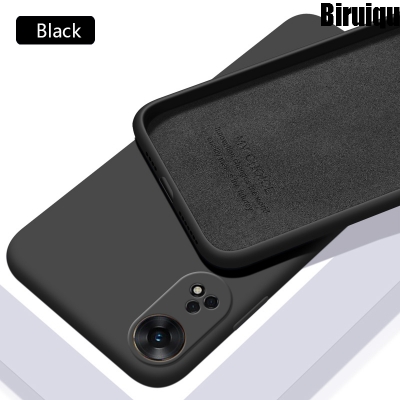 Picture of For Oppo Reno 8T 4G Luxury Ultra thin Full Black Slim Soft TPU Silicone Cover Case - Phone