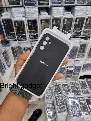 Picture of For Samsung Galaxy S23 FE Soft Case Smooth Environmentally Friendly Round Edge Camera Bumper Protective Silicone Back Cover Phone Cases for Samsung Galaxy S23 FE