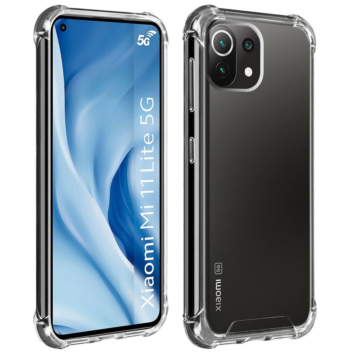 Picture of For Xiaomi Mi 11 Lite / Mi 11 Lite 5G Premium Silicone Case Crystal Clear Soft -Mobile Phone Back Cover - Mobile Back Cover