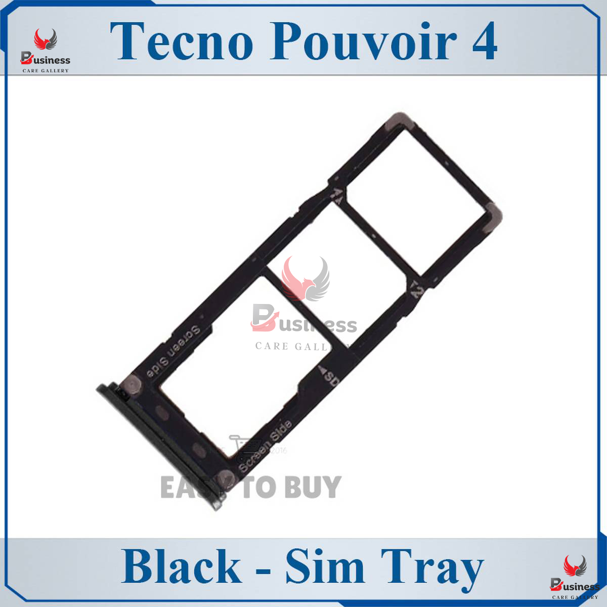 Picture of SIM Card Holder Tray for Tecno Pouvoir 4