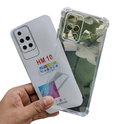 Picture of for Xiaomi Redmi 10 / Redmi 10 Prime / Redmi 10 2022 Silicone Airbag cover Shockproof Transparent Protective Clear Back Cover TPU Case