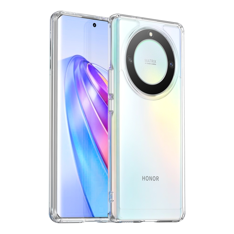 Picture of For Honor X9a Phone Cover TPU Silicone Clear Fitted Bumper Soft Case Transparent Back Cover