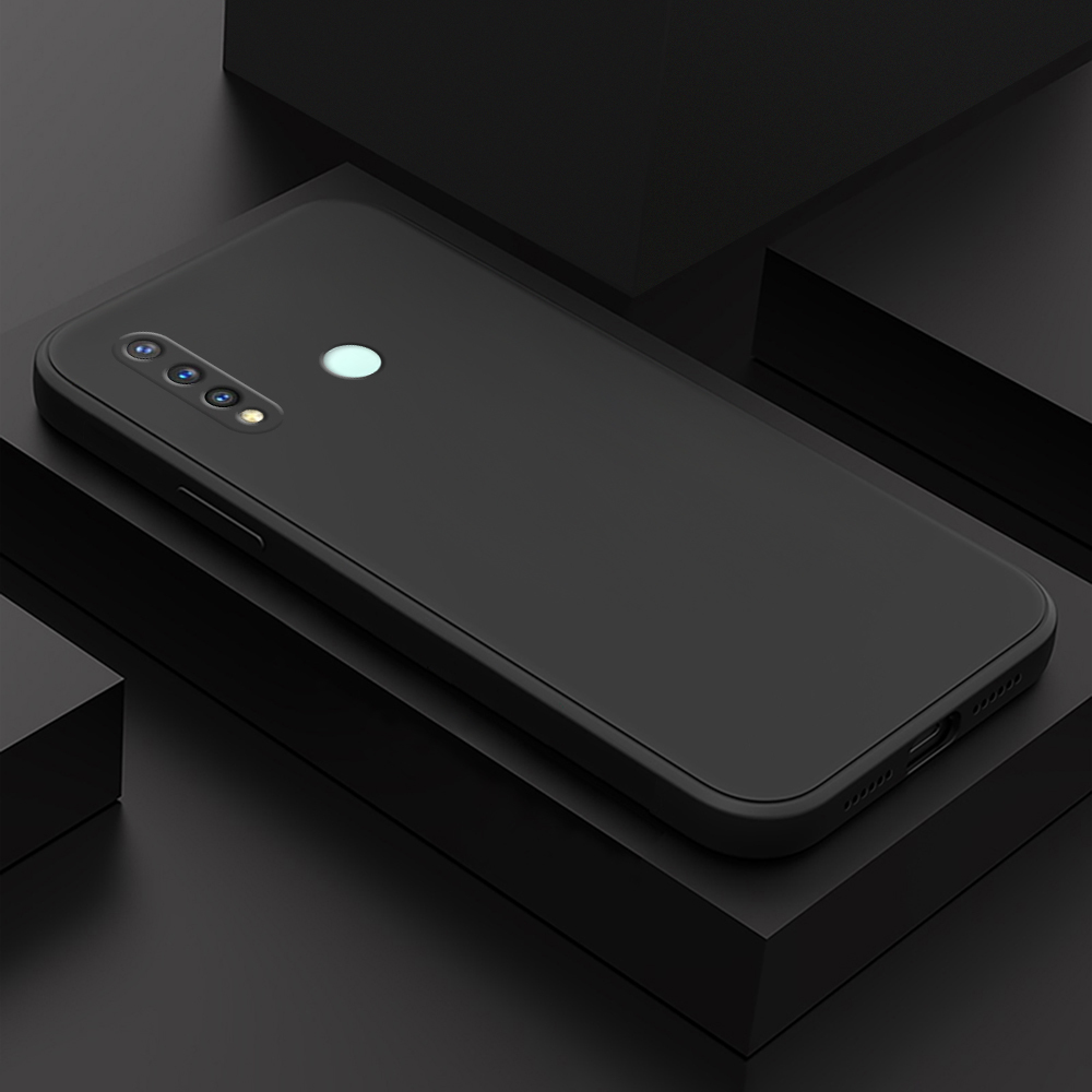 Picture of Vivo Y19 Soft Square Liquid Silicone Phone Casing Full Cover Camera Protection Case - Camera - Phone Back Cover