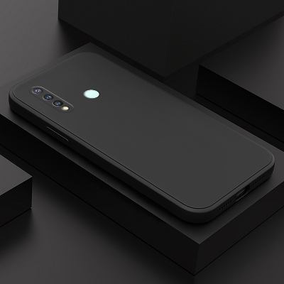 Picture of Vivo Y19 Soft Square Liquid Silicone Phone Casing Full Cover Camera Protection Case - Camera - Phone Back Cover