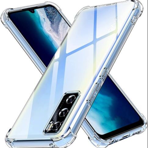 Picture of Vivo V20 SE (V20SE) Premium Silicone Case Crystal Clear Soft TPU Ultra-Thin Transparent Flexible Protective Mobile Phone Back Cover