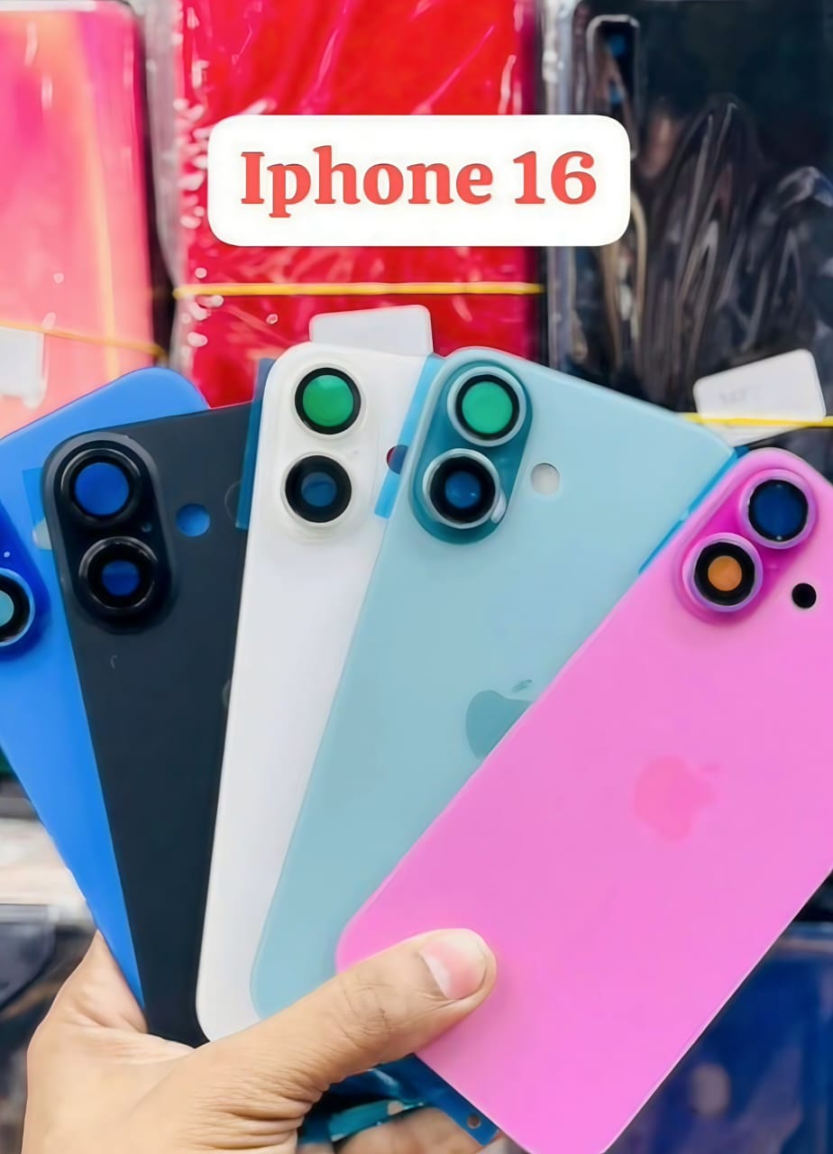 Picture of Replacement Backshell Panel for iPhone 16 / iPhone 16 Plus Battery Back Door - 100% Original