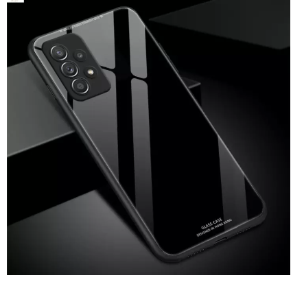 Picture of For Samsung Galaxy A52 A52s (4G/5G) - HONG KONG DESIGN Scratchproof Tempered Glass Back Cover Case - Phone Back Cover